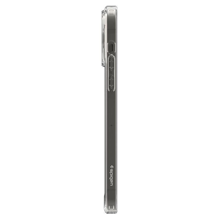 Защитный чехол Spigen (SGP) Crystal Hybrid для Apple iPhone 14 Pro Max - Crystal Clear: фото 6 из 7