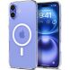 Защитный чехол Spigen (SGP) Liquid Crystal (MagFit) для Apple iPhone 16 Plus - White (360680W). Фото 2 из 9