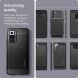 Защитный чехол Spigen (SGP) Rugged Armor для Xiaomi Redmi Note 10 Pro - Matte Black (278470B). Фото 12 из 15