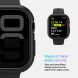 Защитный чехол Spigen (SGP) Thin Fit (FW) для Apple Watch 10 42 mm (ACS08588) - Black (364222B). Фото 12 из 16