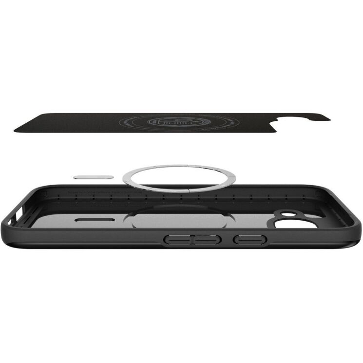 Защитный чехол Spigen (SGP) Thin Fit (MagFit) для Google Pixel 9a (ACS09037) - Black: фото 8 из 17