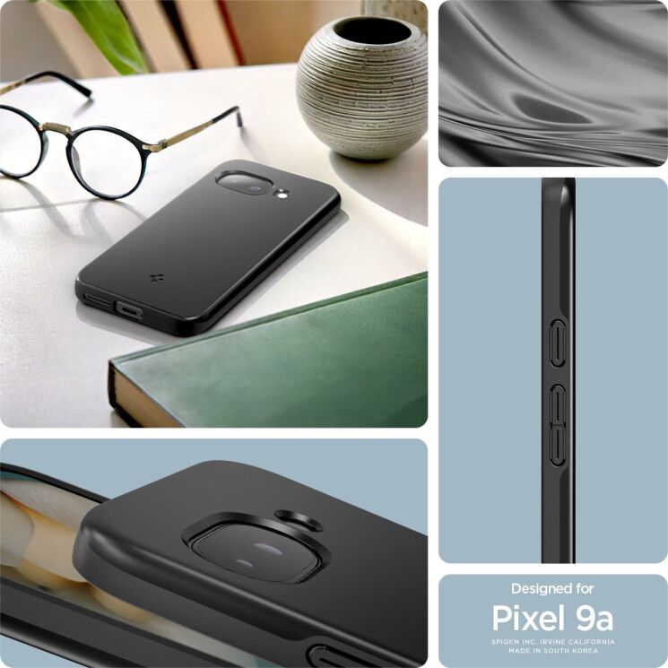 Захисний чохол Spigen (SGP) Thin Fit (MagFit) для Google Pixel 9a (ACS09038) - Navy Blue: фото 13 з 18