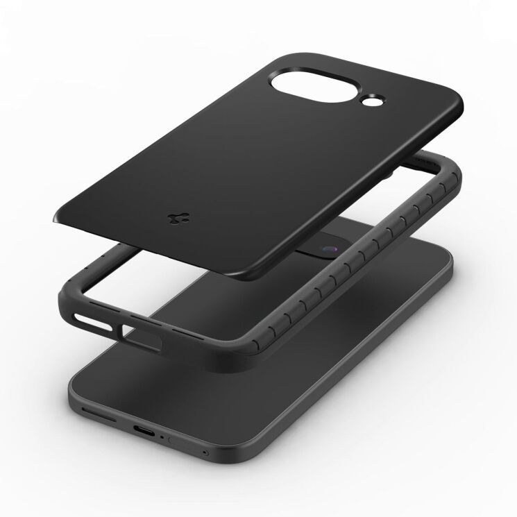 Защитный чехол Spigen (SGP) Thin Fit (MagFit) для Google Pixel 9a (ACS09037) - Black: фото 6 из 17
