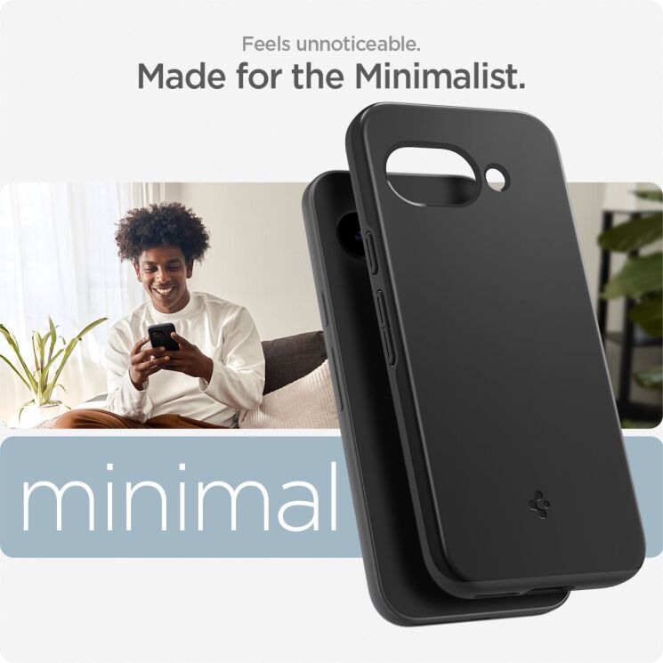 Захисний чохол Spigen (SGP) Thin Fit (MagFit) для Google Pixel 9a (ACS09038) - Navy Blue: фото 14 з 18
