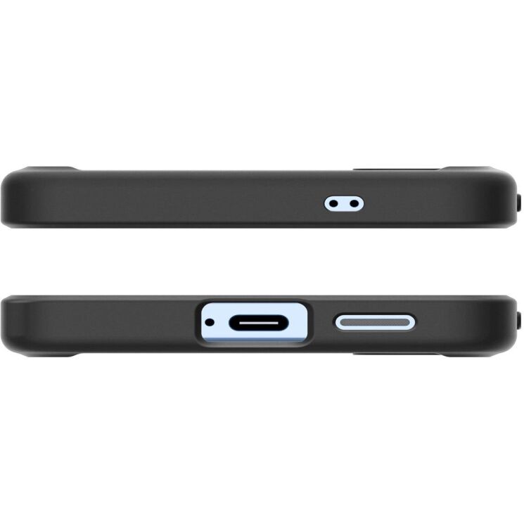 Захисний чохол Spigen (SGP) Ultra Hybrid для Samsung Galaxy S25 (S931) ACS09007 - Frost Black: фото 10 з 16