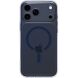 Защитный чехол Spigen Ultra Hybrid (MagFit) для iPhone 17 Pro Max (ACS11108) - Clear / Deep Blue (389232L). Фото 2 из 10