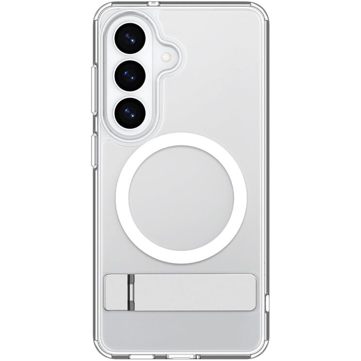 Захисний чохол Spigen Ultra Hybrid S (MagFit) для Samsung Galaxy S26 (S942) ACS11061 - Clear White: фото 2 з 12