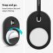 Захисний чохол Spigen Vault для Apple AirTag / AirTag 2 (AMP01439) - Matte Black (274019B). Фото 11 з 11