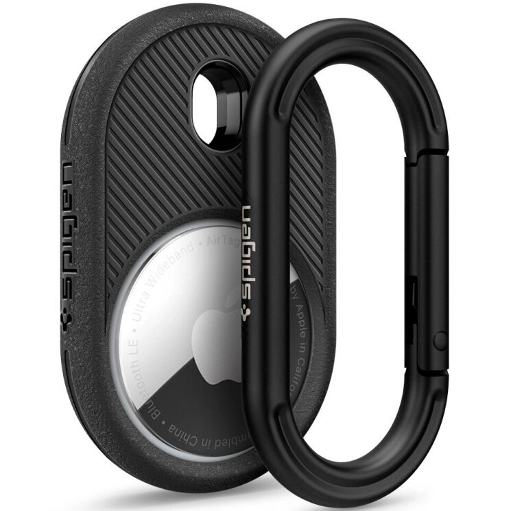 Захисний чохол Spigen Vault для Apple AirTag / AirTag 2 (AMP01439) - Matte Black: фото 4 з 11