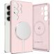 Защитный чехол Tech-Protect Liquid Silicone MagSafe для Samsung Galaxy S25 Ultra (S938) 5906302322466 - Pink Pearl (374523P). Фото 1 из 4