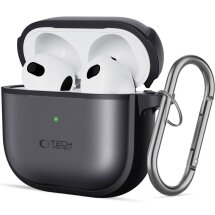 Защитный чехол Tech-Protect Magmat (FH) для Apple AirPods 4 - Matte Black: фото 1 из 10