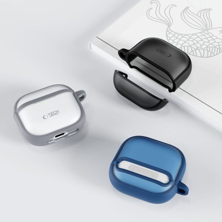 Защитный чехол Tech-Protect Magmat (FH) для Apple AirPods 4 - Matte Black: фото 10 из 10