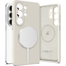 Защитный чехол Tech-Protect Silicone MagSafe для Samsung Galaxy S26 Ultra (S948) - Cosmic Latte: фото 1 из 10