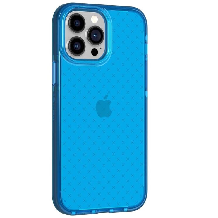 Защитный чехол Tech21 Evo Check MagSafe для Apple iPhone 13 Pro Max - Blue: фото 5 из 6