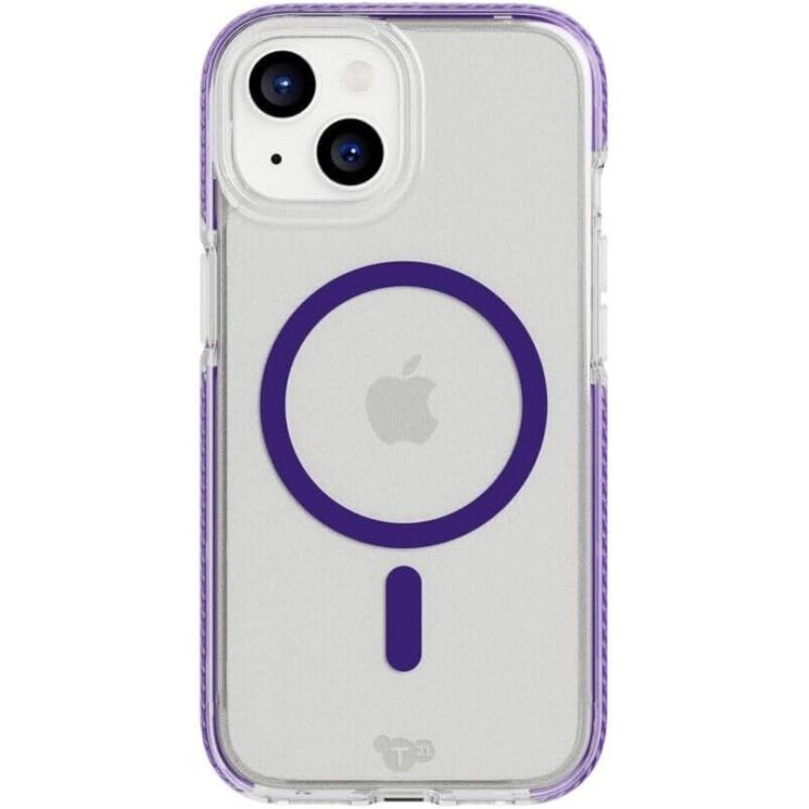 Защитный чехол Tech21 Evo Crystal MagSafe для Apple iPhone 15 (T21-10242) - Amethyst: фото 1 из 5