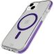 Защитный чехол Tech21 Evo Crystal MagSafe для Apple iPhone 15 (T21-10242) - Amethyst (371504V). Фото 3 из 5