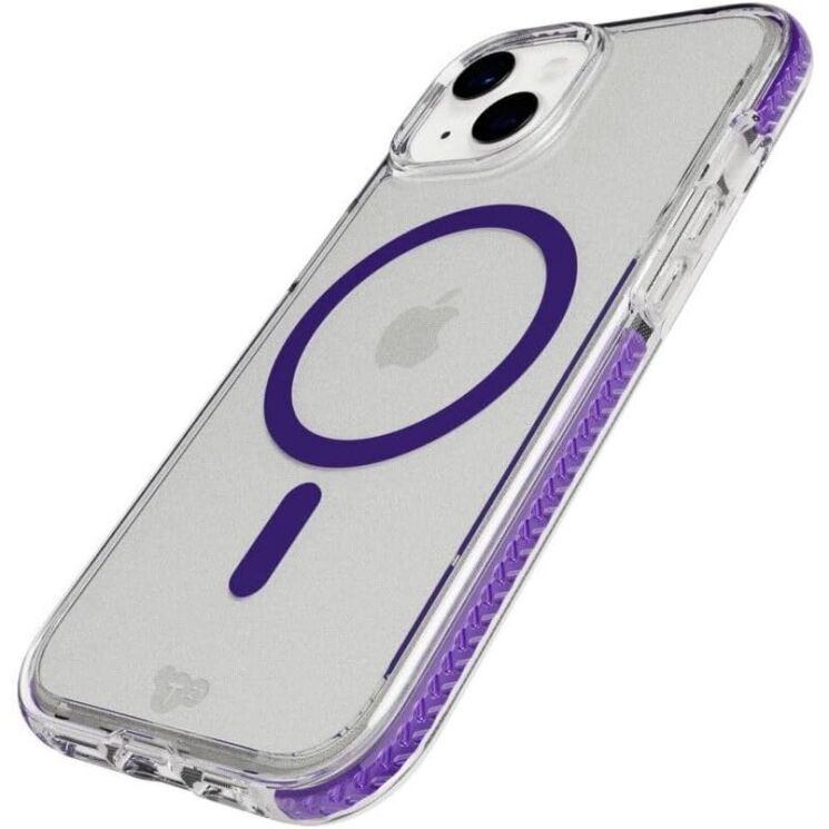 Защитный чехол Tech21 Evo Crystal MagSafe для Apple iPhone 15 (T21-10242) - Amethyst: фото 3 из 5