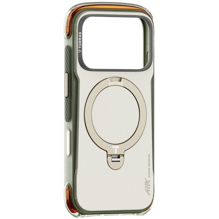 Захисний чохол TORRAS Ostand Q3 Air Pro with MagSafe для Apple iPhone 18 Pro Max - White (423809W) Захисний чохол TORRAS Ostand Q3 Air Pro with MagSafe для Apple iPhone 18 Pro Max - White: фото 1 з 1