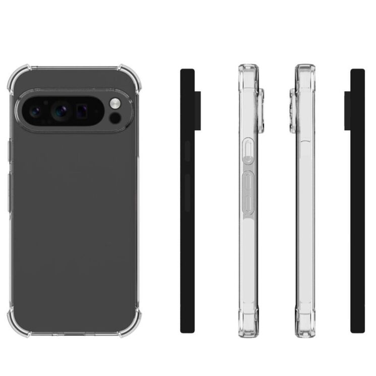 Защитный чехол UniCase AirBag для Google Pixel 9 Pro XL - Transparent: фото 5 из 5
