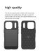Защитный чехол UniCase Carbon для Apple iPhone 17 Pro - Black (387332B). Фото 10 из 11
