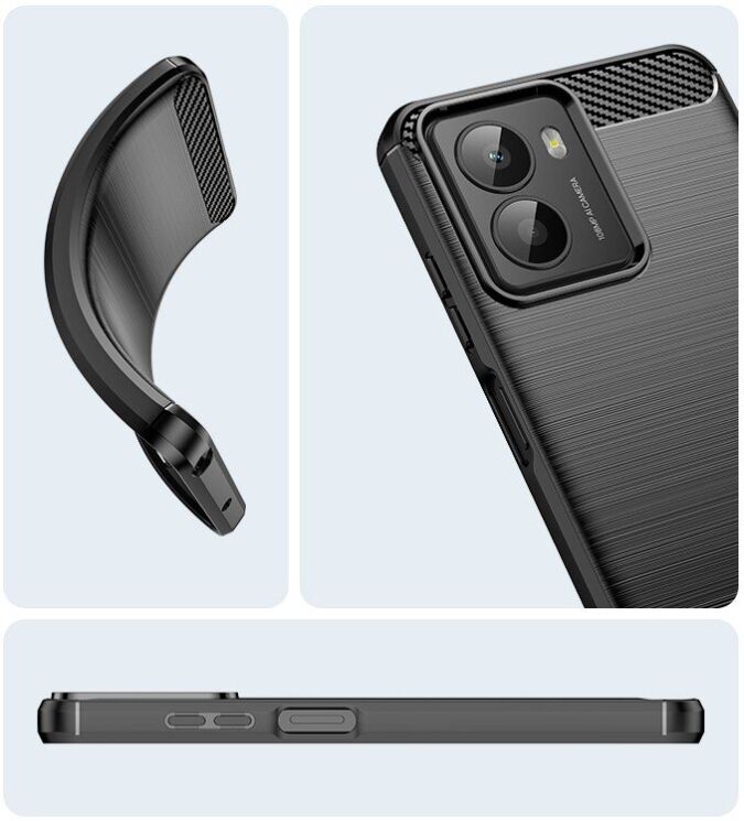 Захисний чохол UniCase Carbon для HMD Fusion - Black: фото 12 з 13