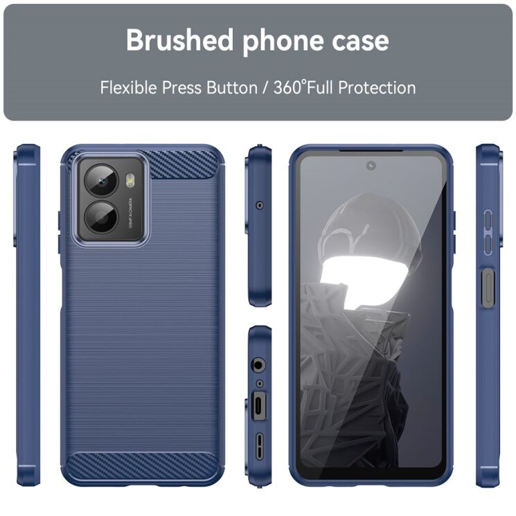 Захисний чохол UniCase Carbon для HMD Fusion - Black: фото 8 з 13