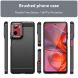 Защитный чехол UniCase Carbon для Motorola Moto G05 / Moto E15 - Black (372718B). Фото 3 из 11