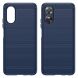 Защитный чехол UniCase Carbon для OPPO A17 / A17k - Blue (312912L). Фото 2 из 8