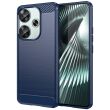 Захисний чохол UniCase Carbon для Xiaomi Poco F6 - Blue (355007L)