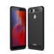 Защитный чехол UniCase Carbon для Xiaomi Redmi 6 - Black (186906B). Фото 1 из 10