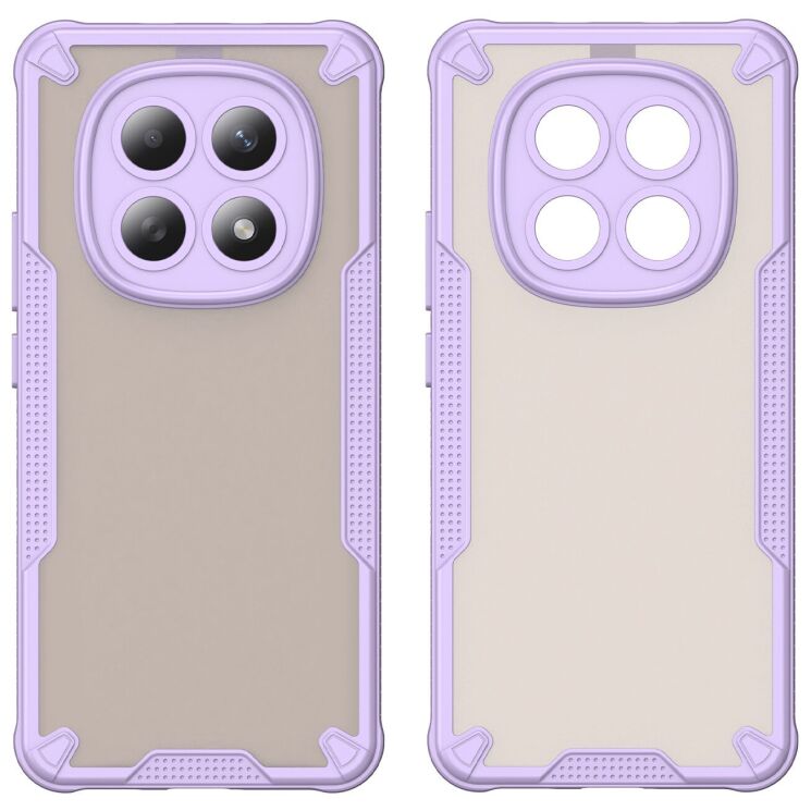 Защитный чехол UniCase Falcon Frame для Xiaomi Redmi Note 15 (4G/5G) / Poco M8 - Purple: фото 2 из 9