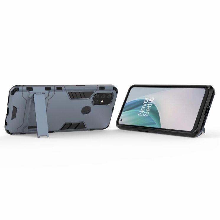 Защитный чехол UniCase Hybrid для OnePlus Nord N10 - Blue: фото 3 из 8