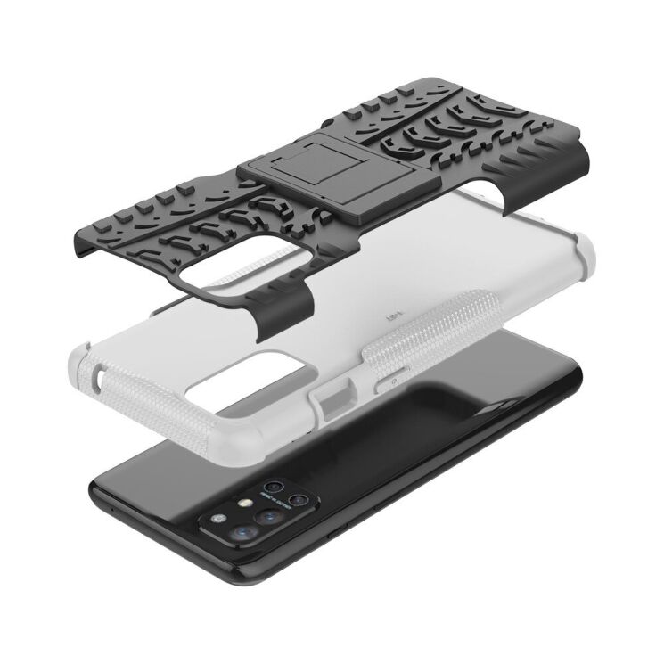 Захисний чохол UniCase Hybrid X для OnePlus 9R / OnePlus 8T - White: фото 9 з 9