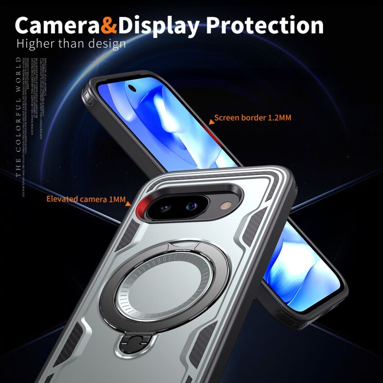 Захисний чохол UniCase Lander Armor для Google Pixel 9a - Baby Blue: фото 5 з 6