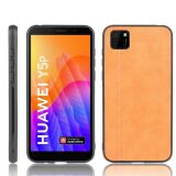 Захисний чохол UniCase Leather Series для Huawei Y5p - Brown: фото 1 з 8