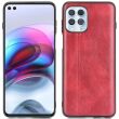 Защитный чехол UniCase Leather Series для Motorola Moto G100 - Red (277910R)