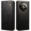 Захисний чохол UniCase Leather Wallet для Realme 12 Pro / 12 Pro+ - Black (348910B)