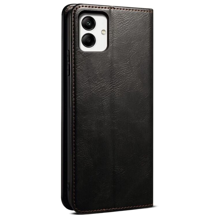 Защитный чехол UniCase Leather Wallet для Samsung Galaxy A05 (A055) - Black: фото 7 из 8
