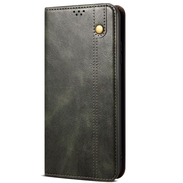 Захисний чохол UniCase Leather Wallet для Samsung Galaxy S23 Ultra (S918) - Green: фото 7 з 9