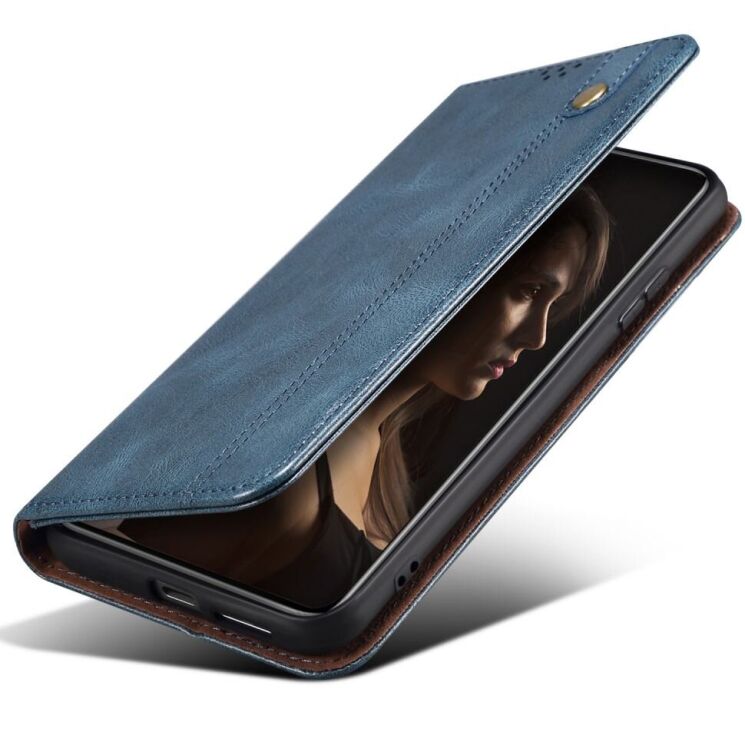Защитный чехол UniCase Leather Wallet для Xiaomi Redmi 14C / Redmi A4 5G / Poco C75 - Blue: фото 4 из 6