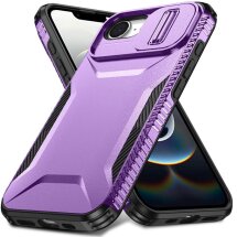 Защитный чехол UniCase Shuttle Guard для Apple iPhone 16e - Purple: фото 1 из 7