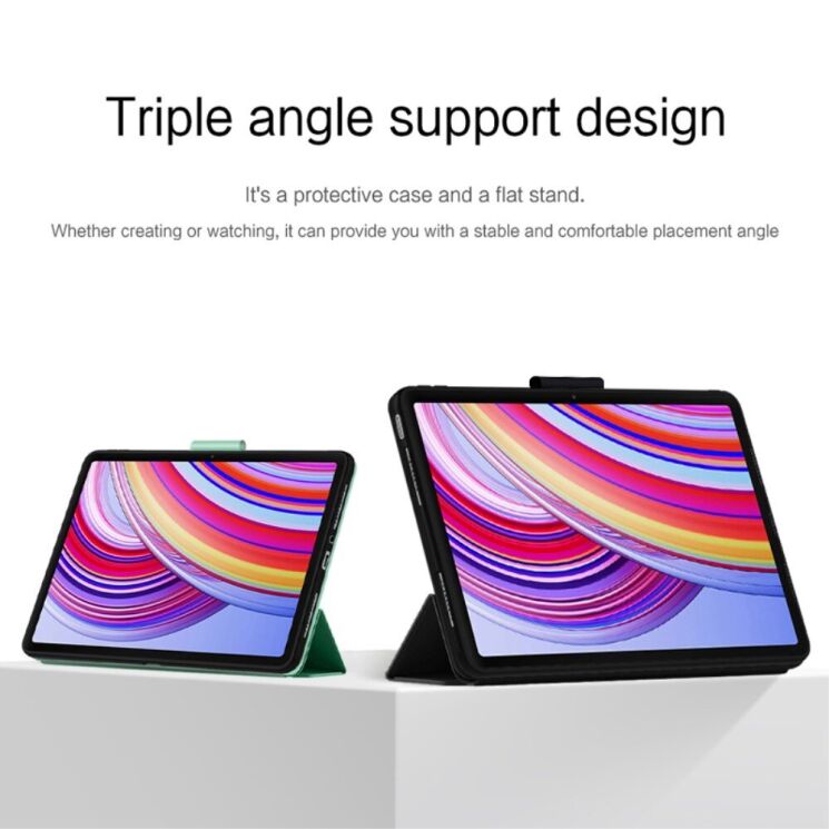 Защитный чехол UniCase Soft UltraSlim для Xiaomi Redmi Pad Pro / Poco Pad - Black: фото 10 из 10