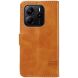 Защитный чехол UniCase T-Shape Lines для Xiaomi Redmi Note 14 4G - Brown (373446Z). Фото 3 из 8