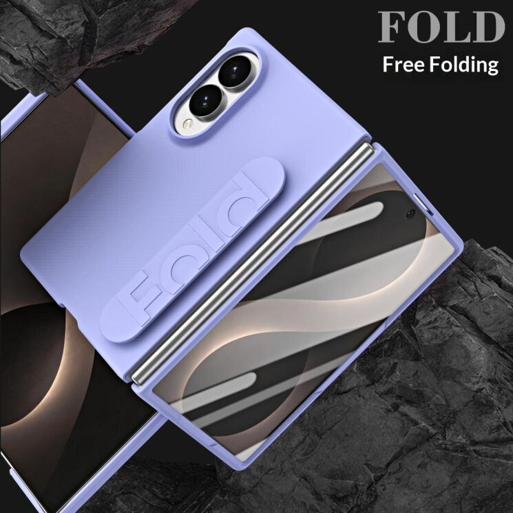 Защитный чехол UniCase Wristband Case (FF) для Samsung Galaxy Fold 8 - Purple: фото 5 из 8