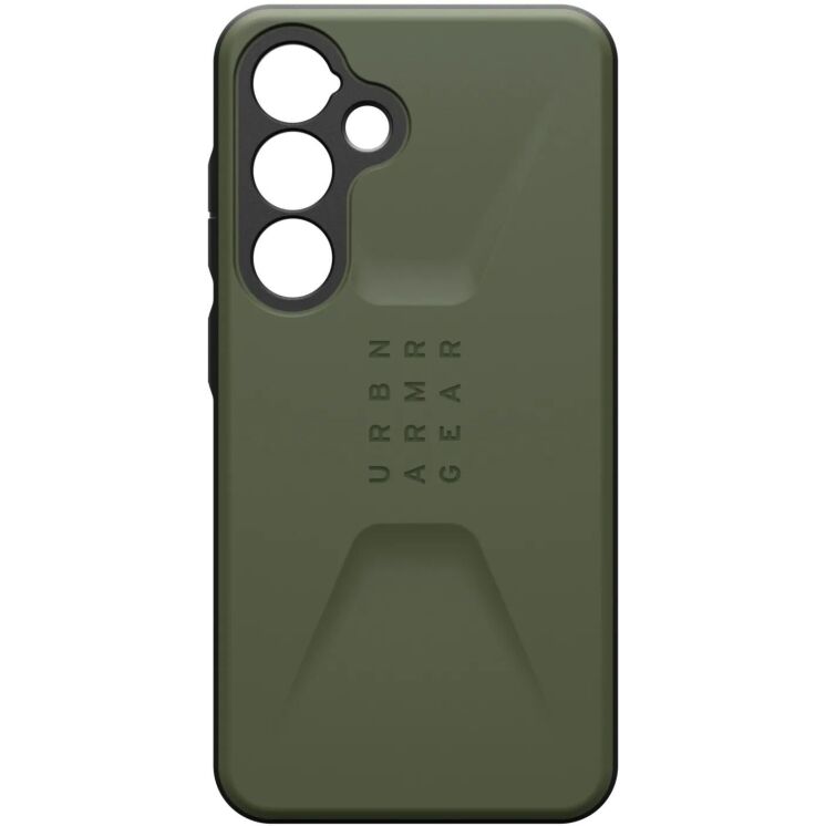 Захисний чохол URBAN ARMOR GEAR (UAG) Civilian для Samsung Galaxy S24 (S921) - Olive Drab: фото 7 з 9