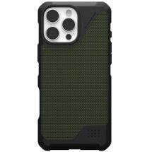 Защитный чехол URBAN ARMOR GEAR (UAG) Metropolis LT MagSafe для Apple iPhone 16 Pro Max - Kevlar Olive: фото 1 из 10