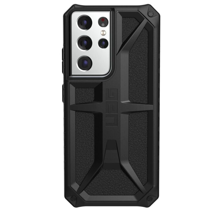 Защитный чехол URBAN ARMOR GEAR (UAG) Monarch для Samsung Galaxy S21 Ultra (G998) - Black: фото 1 из 5
