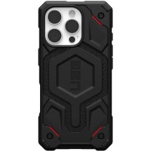 Защитный чехол URBAN ARMOR GEAR (UAG) Monarch Pro Kevlar Series для Apple iPhone 16 Pro - Kevlar Black: фото 1 из 13