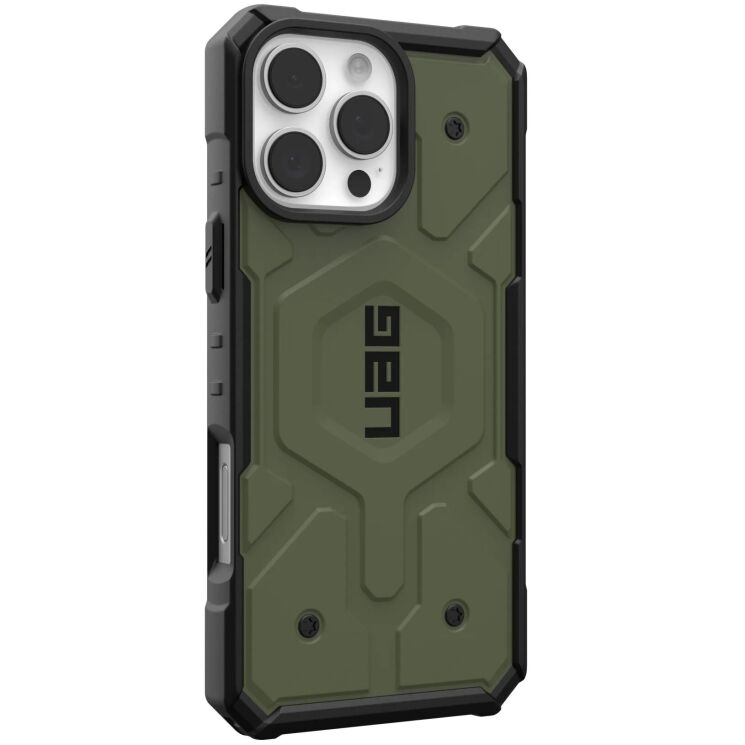 Защитный чехол URBAN ARMOR GEAR (UAG) Pathfinder MagSafe для Apple iPhone 16 Pro Max - Olive Drab: фото 3 из 12