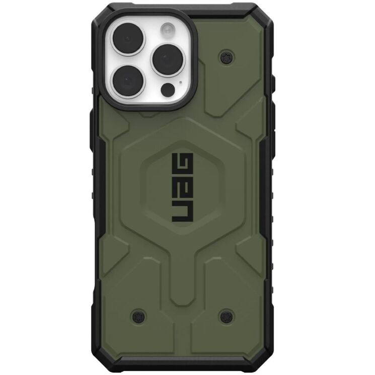 Защитный чехол URBAN ARMOR GEAR (UAG) Pathfinder MagSafe для Apple iPhone 16 Pro Max - Olive Drab: фото 1 из 12